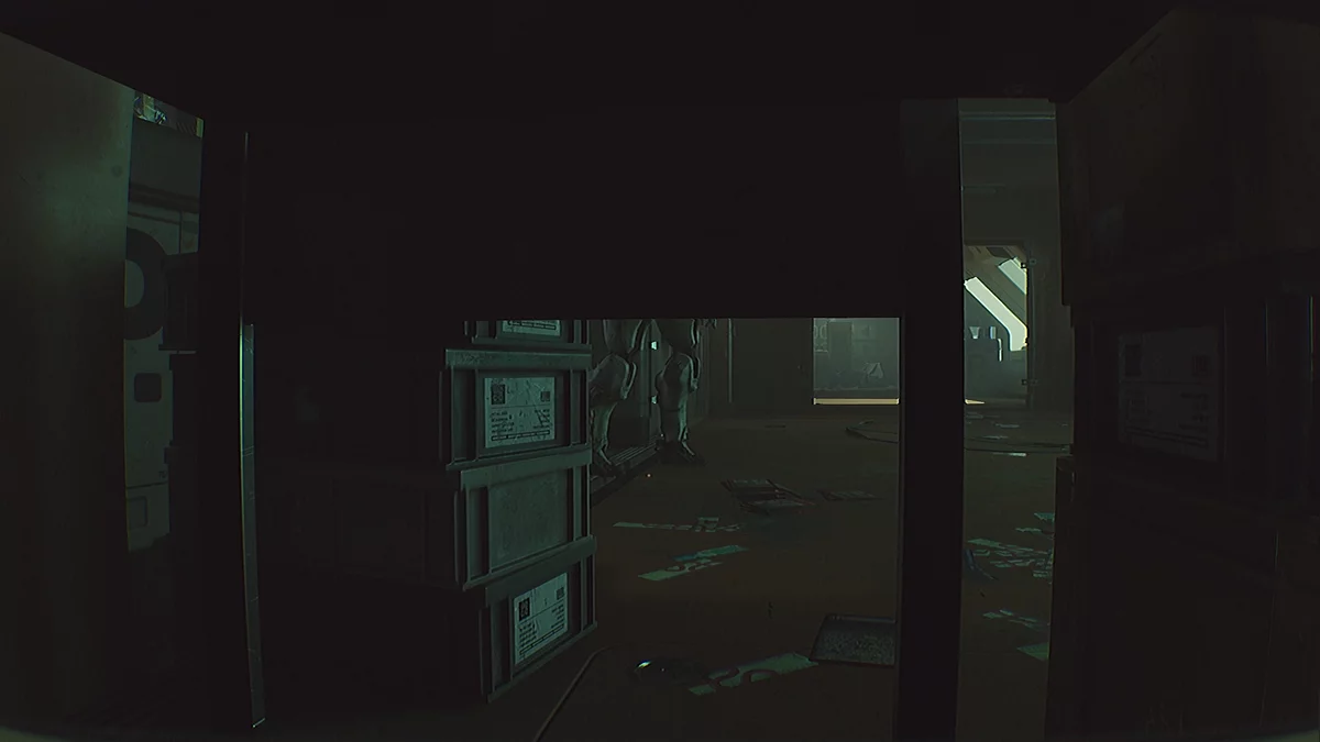 Робот-убийца активируется в лифте, необходимо прицелиться в его сердцевину