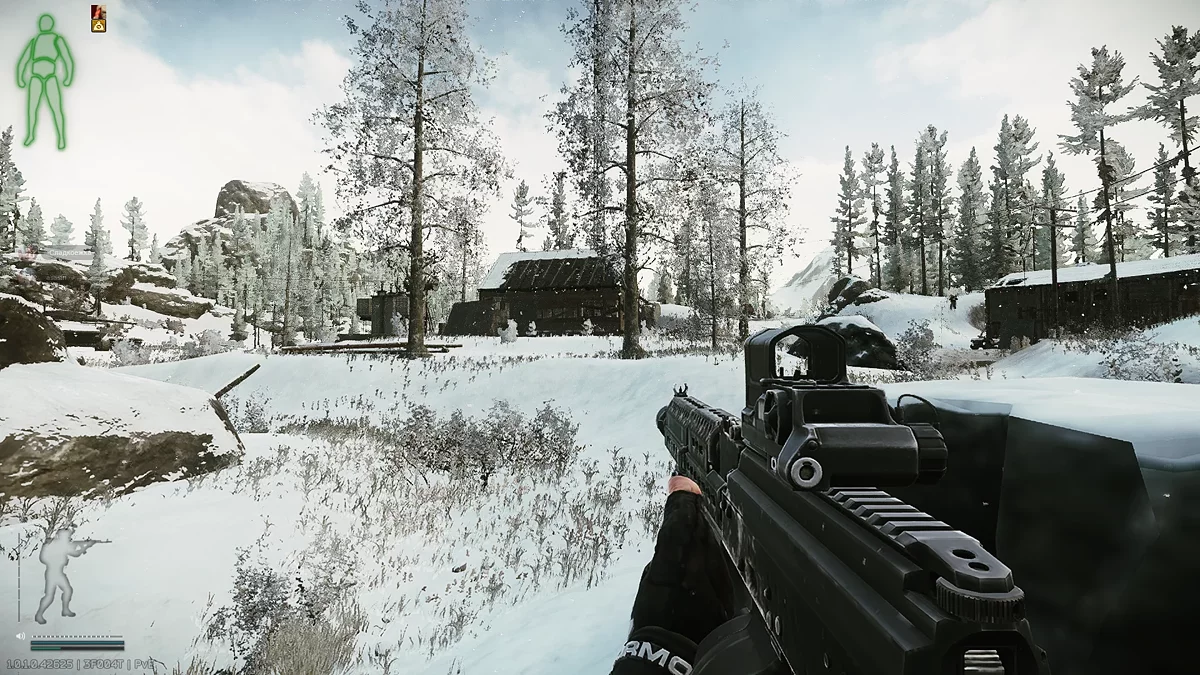 Третья точка маршрута - дом на старой лесопилке