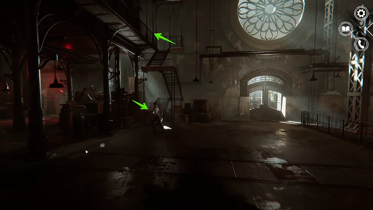 Кабинет Анны Форальберг на втором этаже фабрики с документами