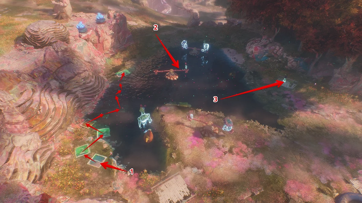 Испытание с качелями на детской площадке в Набросках Версо