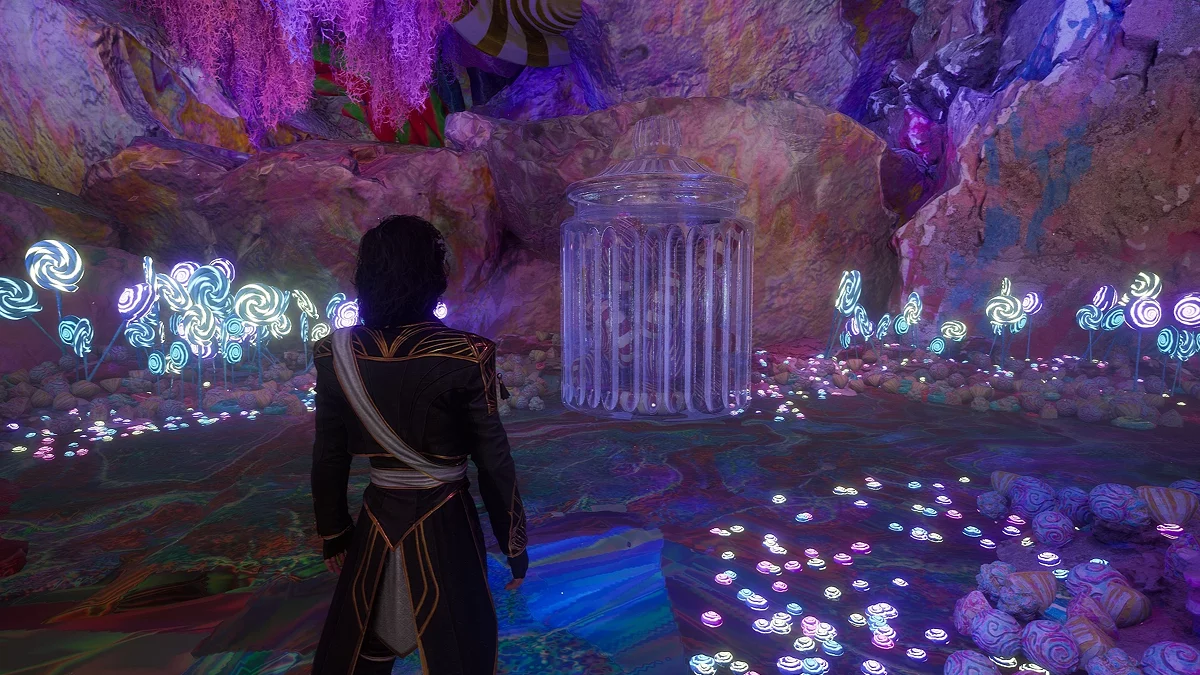 Туннель к карусели и боссу хрома-машинисту в Сладкоземье