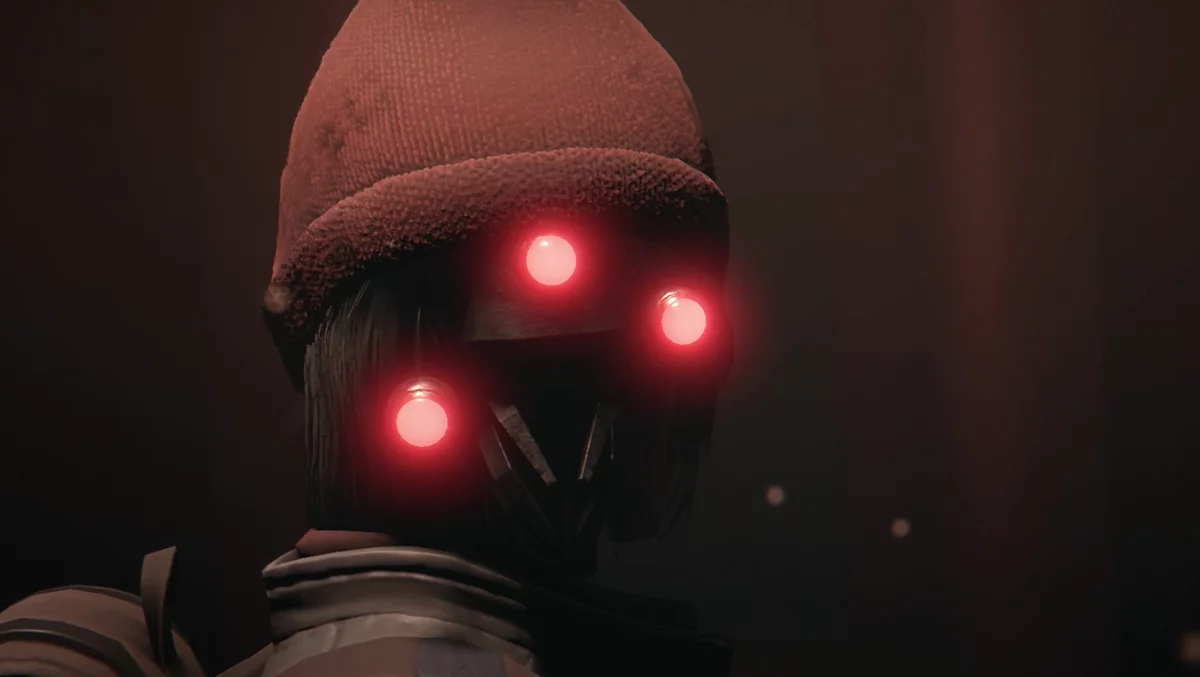 Секретная концовка Hail to the Rainbow: Игнат встречает мальчика и видит робота за красной дверью