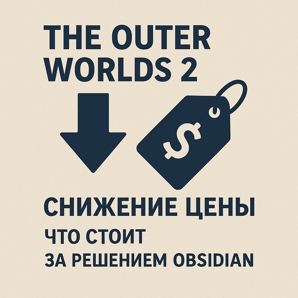 Обложка Снижение цены на The Outer Worlds 2: что стоит за решением Obsidian