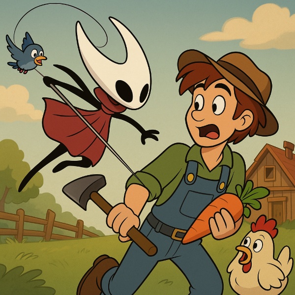 Обложка Разработка Hollow Knight: Silksong и связь с Stardew Valley