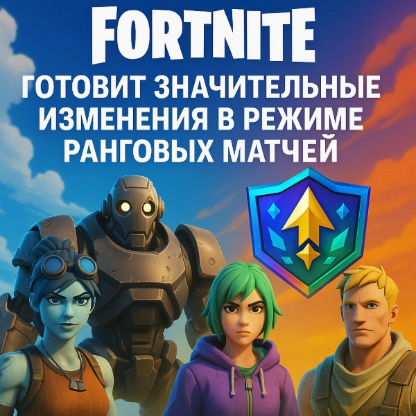 Обложка Fortnite готовит значительные изменения в режиме Ранговых матчей