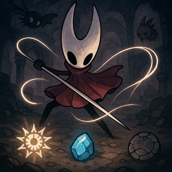 Обложка Обновления Hollow Knight: Silksong: что нового в игре