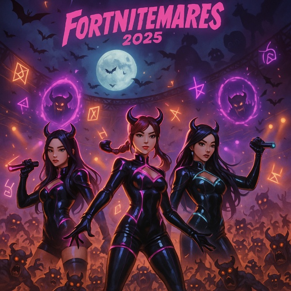 Обложка Fortnite готовится к коллаборации с K-Pop Demon Hunters