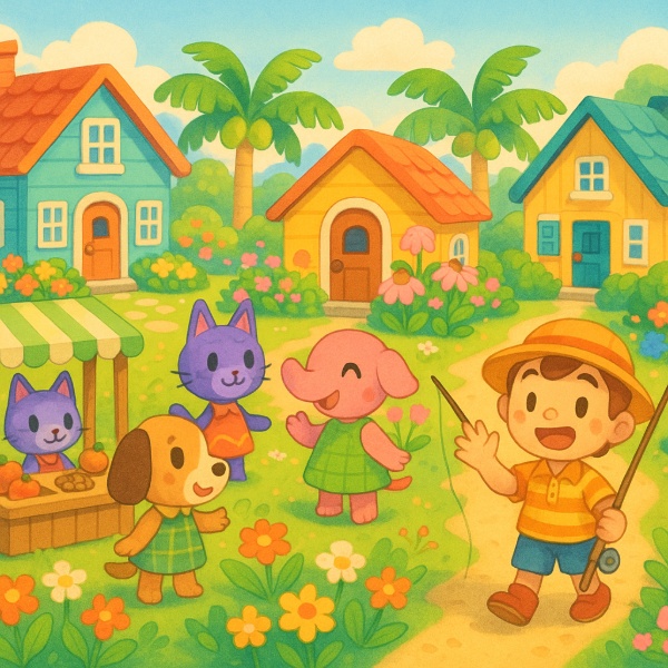 Обложка В PlayStation Store появилась игра, копирующая Animal Crossing