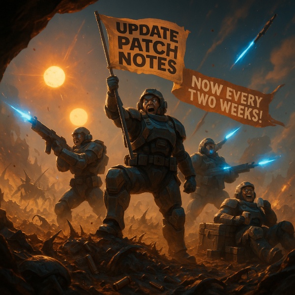 Обложка Helldivers 2 перейдет на обновления раз в две недели, сосредоточившись на исправлениях и производительности