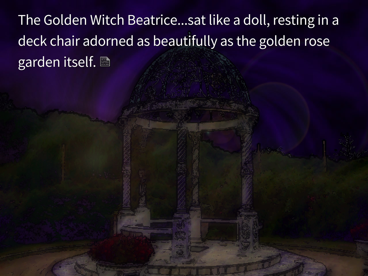 Скриншот из игры Umineko When They Cry - Answer Arcs - 9