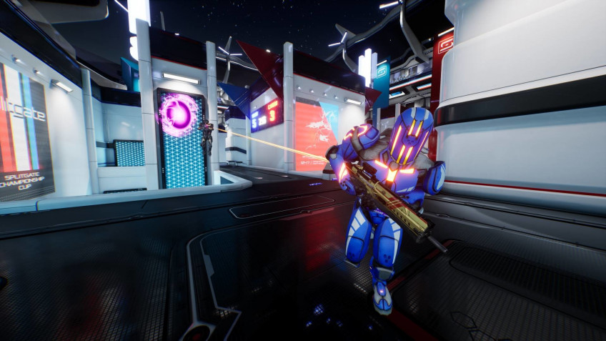 Скриншот из игры Splitgate: Arena Warfare - 1