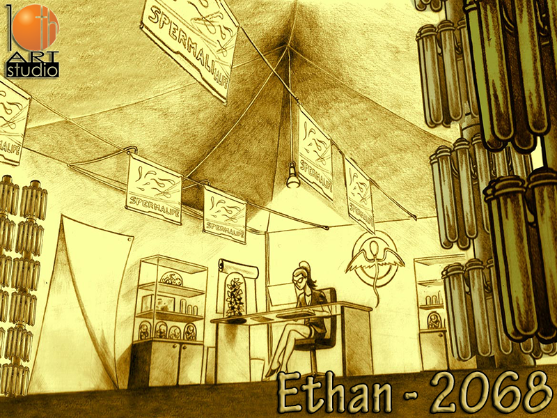 Скриншот из игры Ethan 2068 - 9