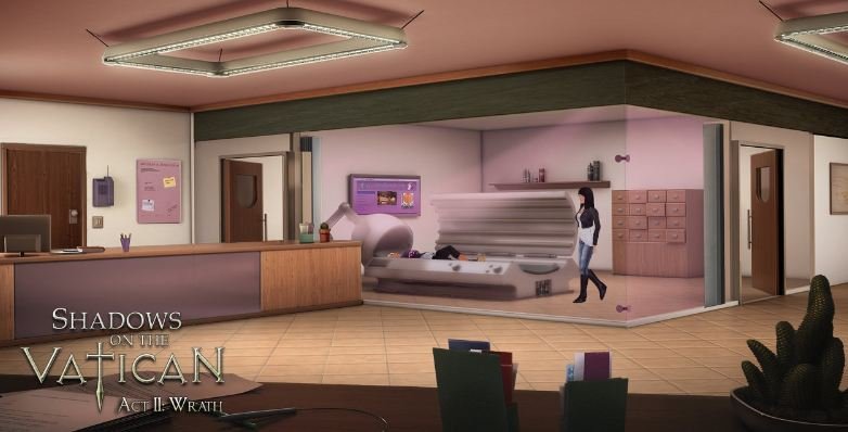 Скриншот из игры Shadows on the Vatican. Act 2: Wrath - 1