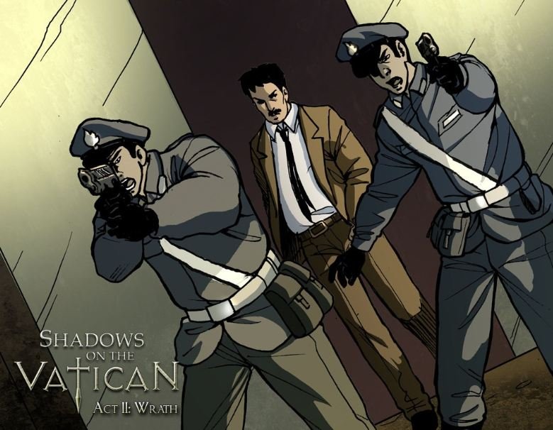Скриншот из игры Shadows on the Vatican. Act 2: Wrath - 4
