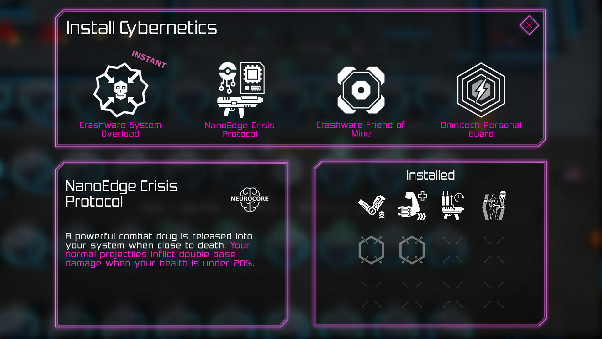 Скриншот из игры Neonchrome - 49