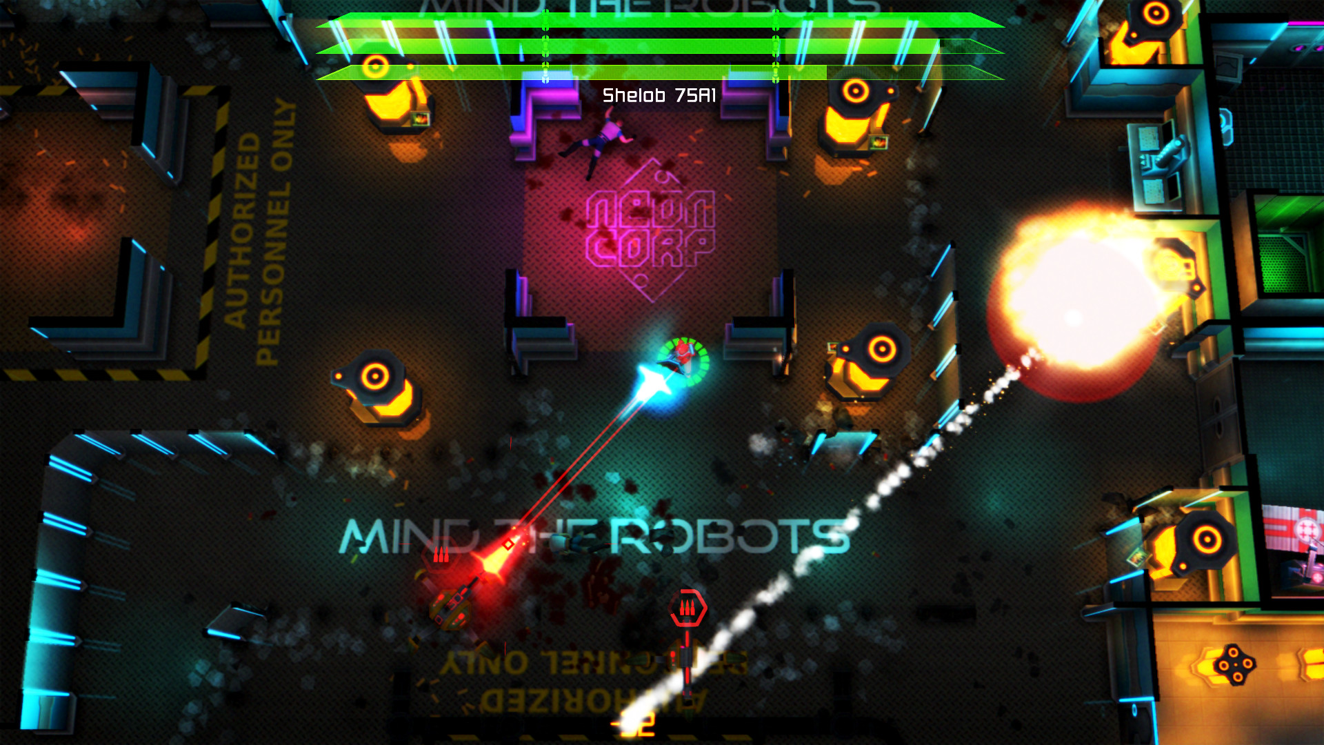 Скриншот из игры Neonchrome - 65