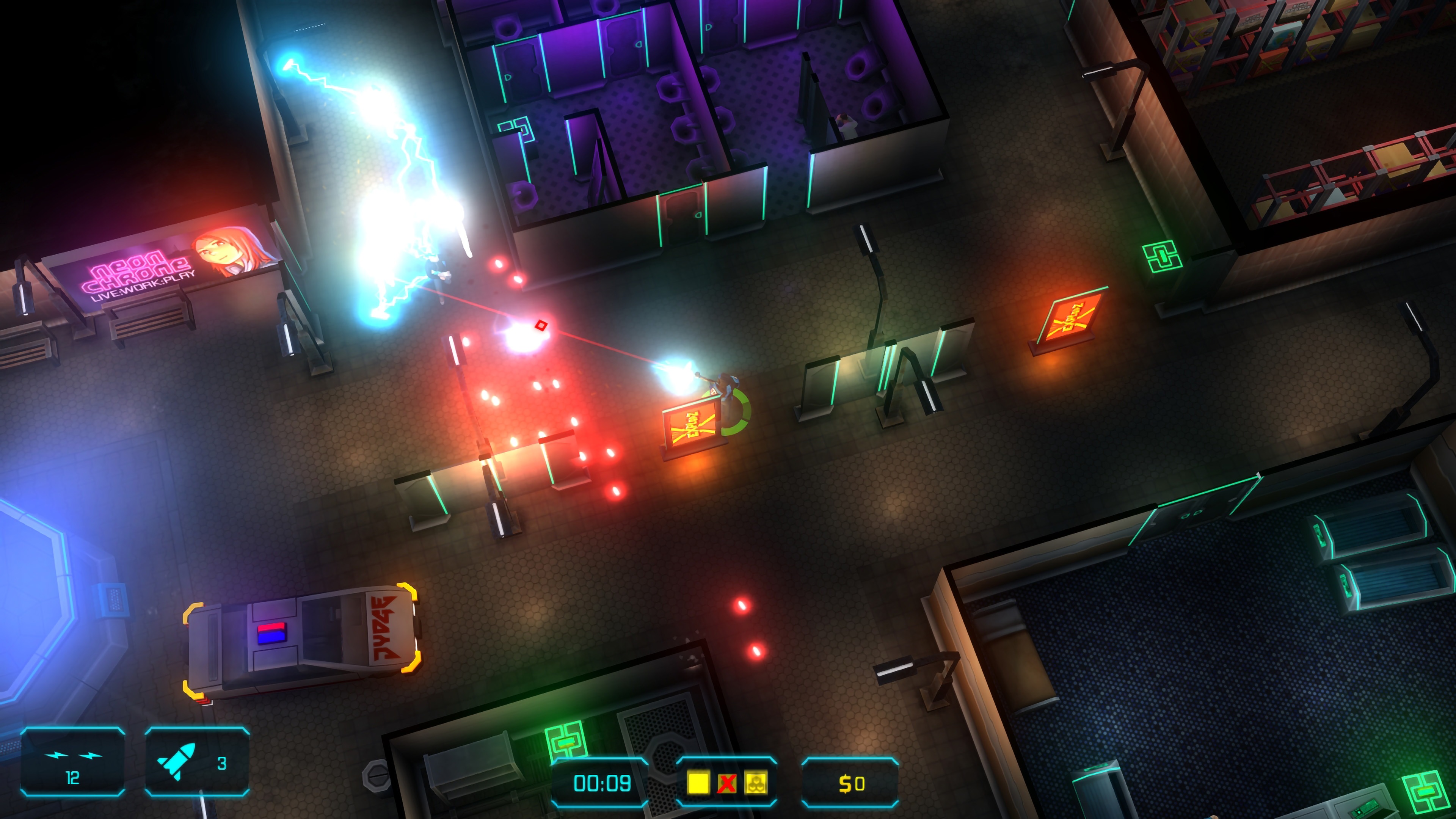 Скриншот из игры JYDGE - 33
