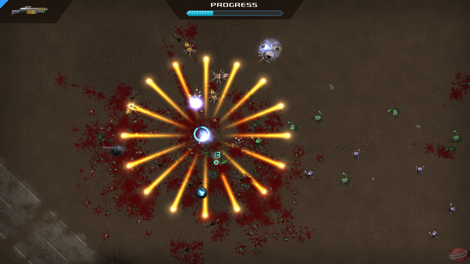 Скриншот из игры Crimsonland - 30