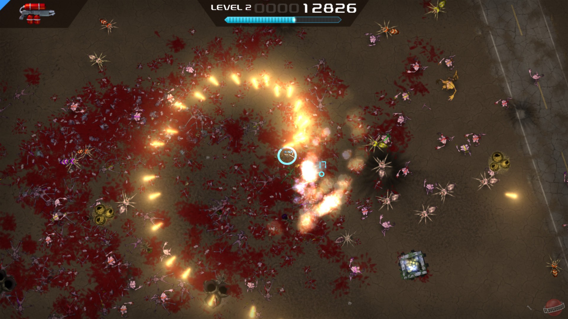 Скриншот из игры Crimsonland - 12