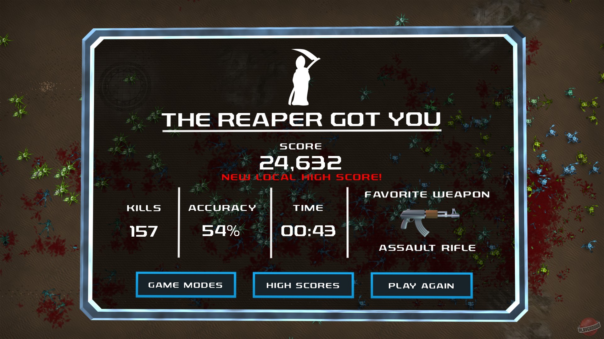 Скриншот из игры Crimsonland - 8