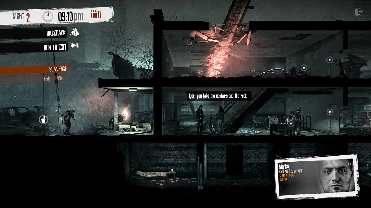 Скриншот из игры This War of Mine: Final Cut - 13