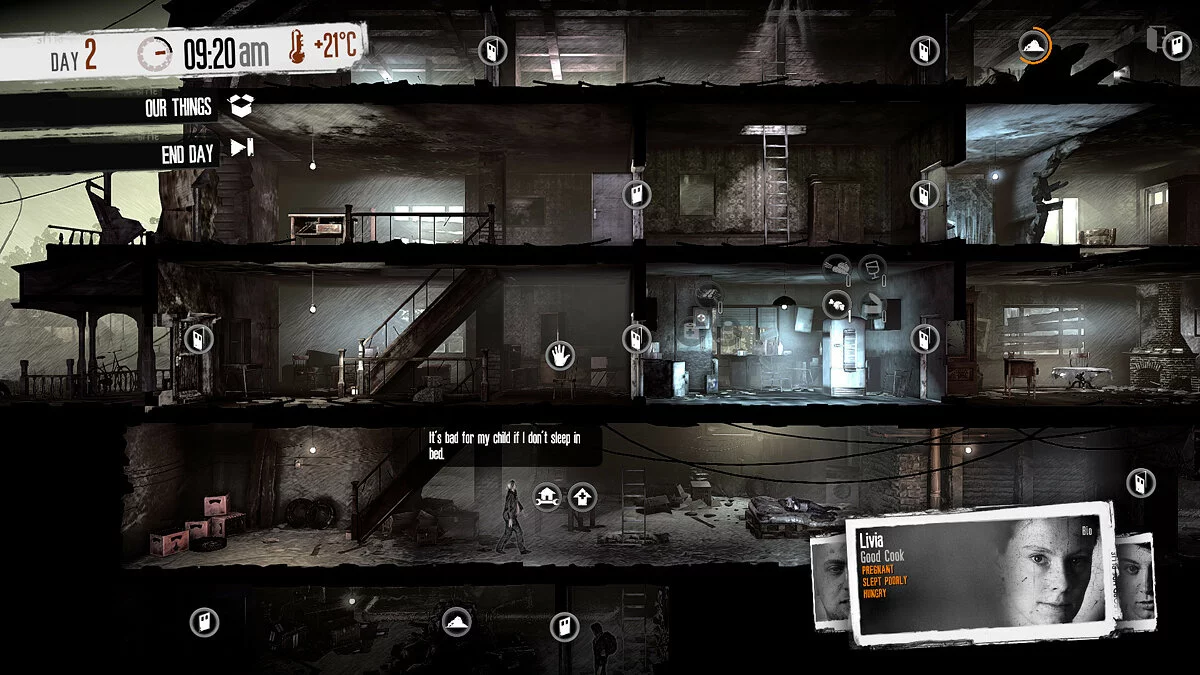 Скриншот из игры This War of Mine: Final Cut - 16