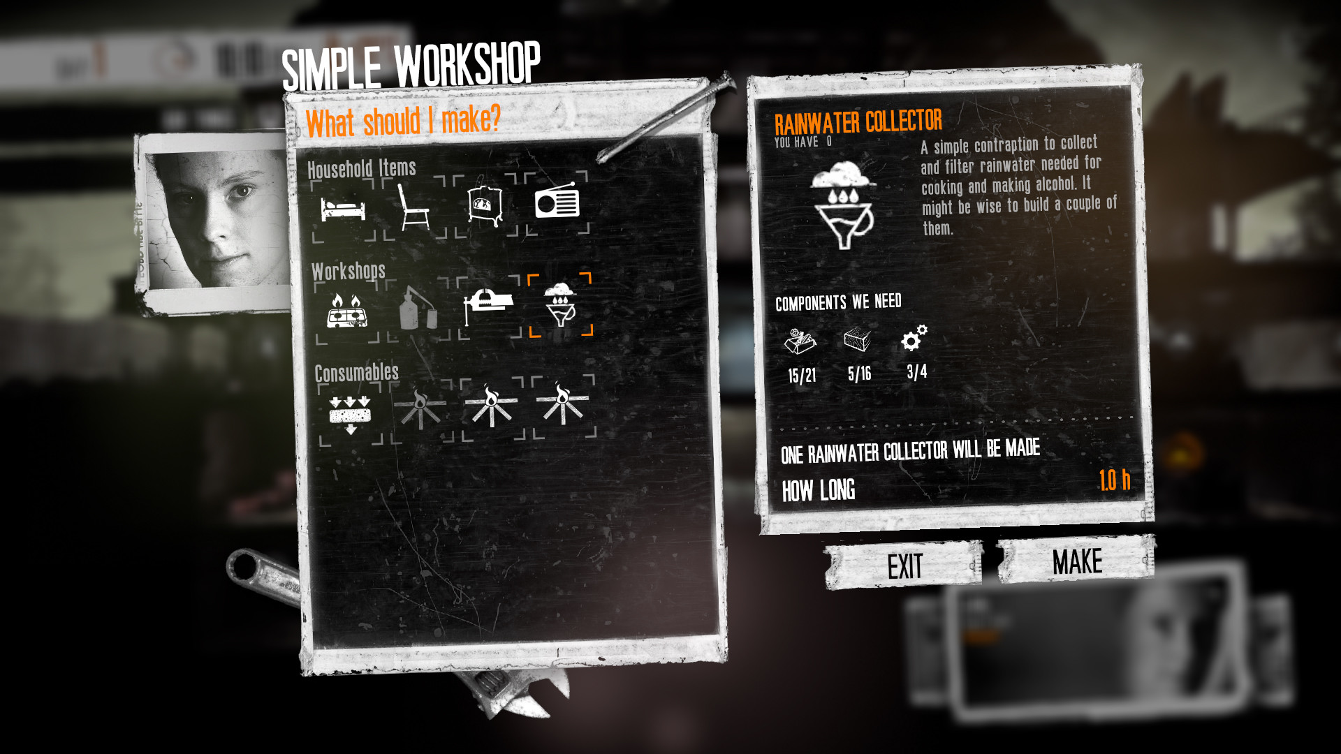 Скриншот из игры This War of Mine: Final Cut - 10