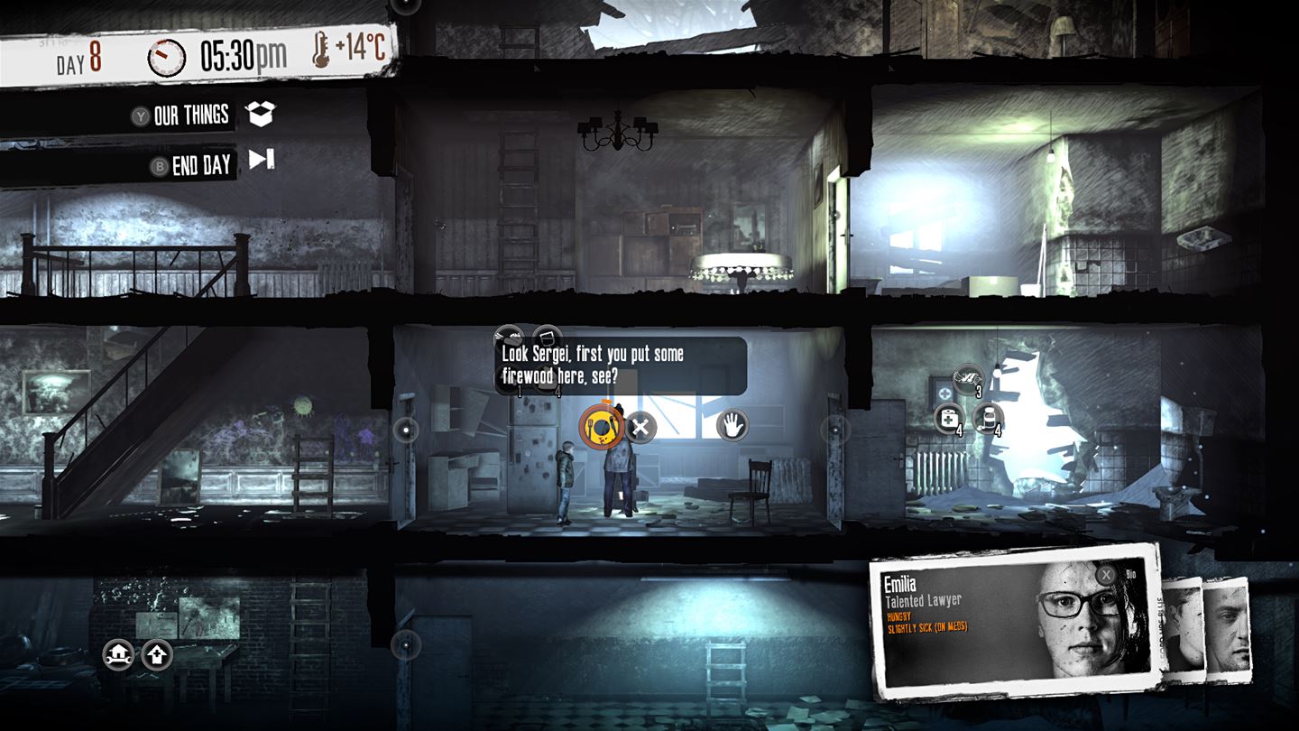 Скриншот из игры This War of Mine: The Little Ones - 41