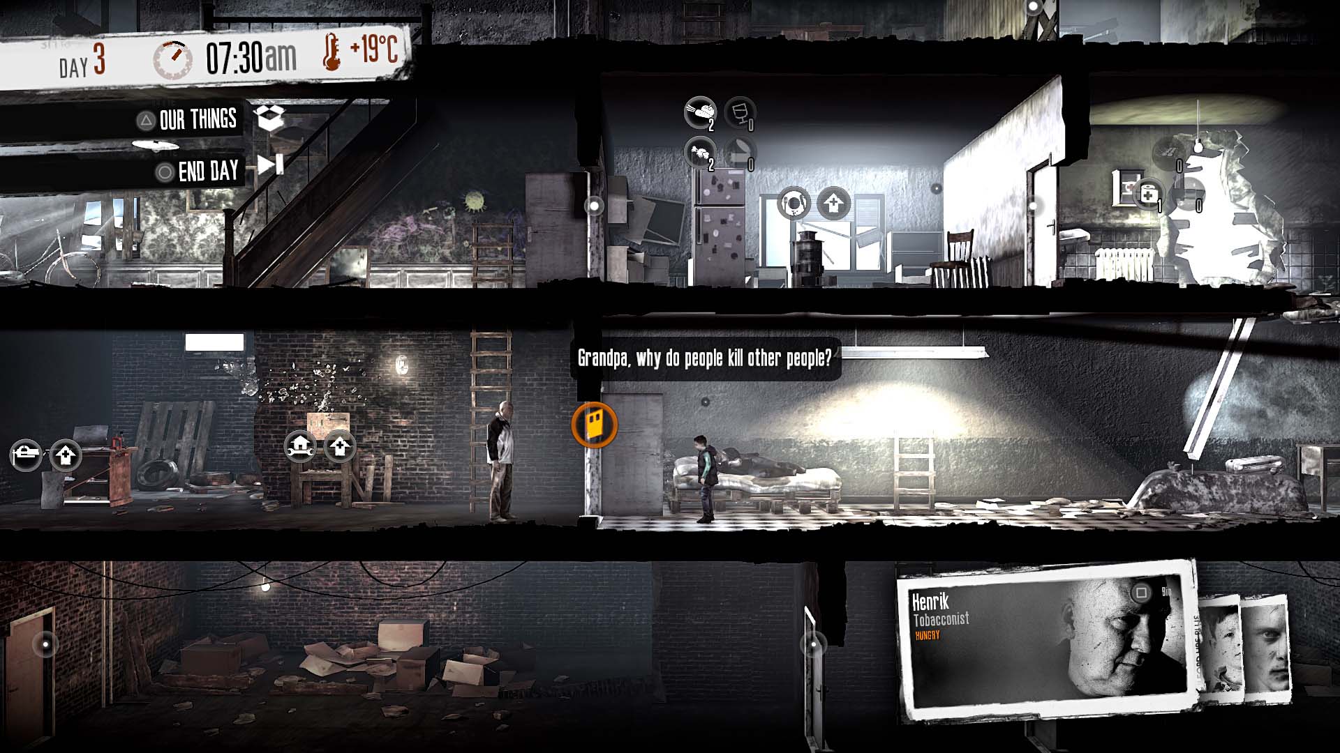 Скриншот из игры This War of Mine: The Little Ones - 43