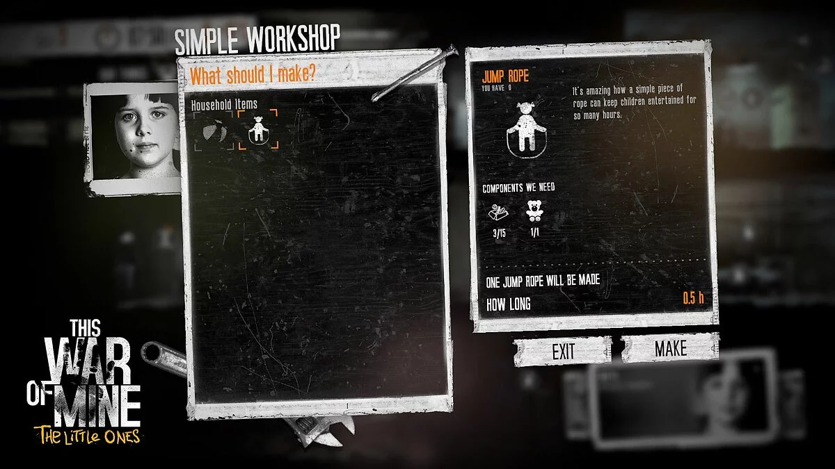 Скриншот из игры This War of Mine: The Little Ones - 11