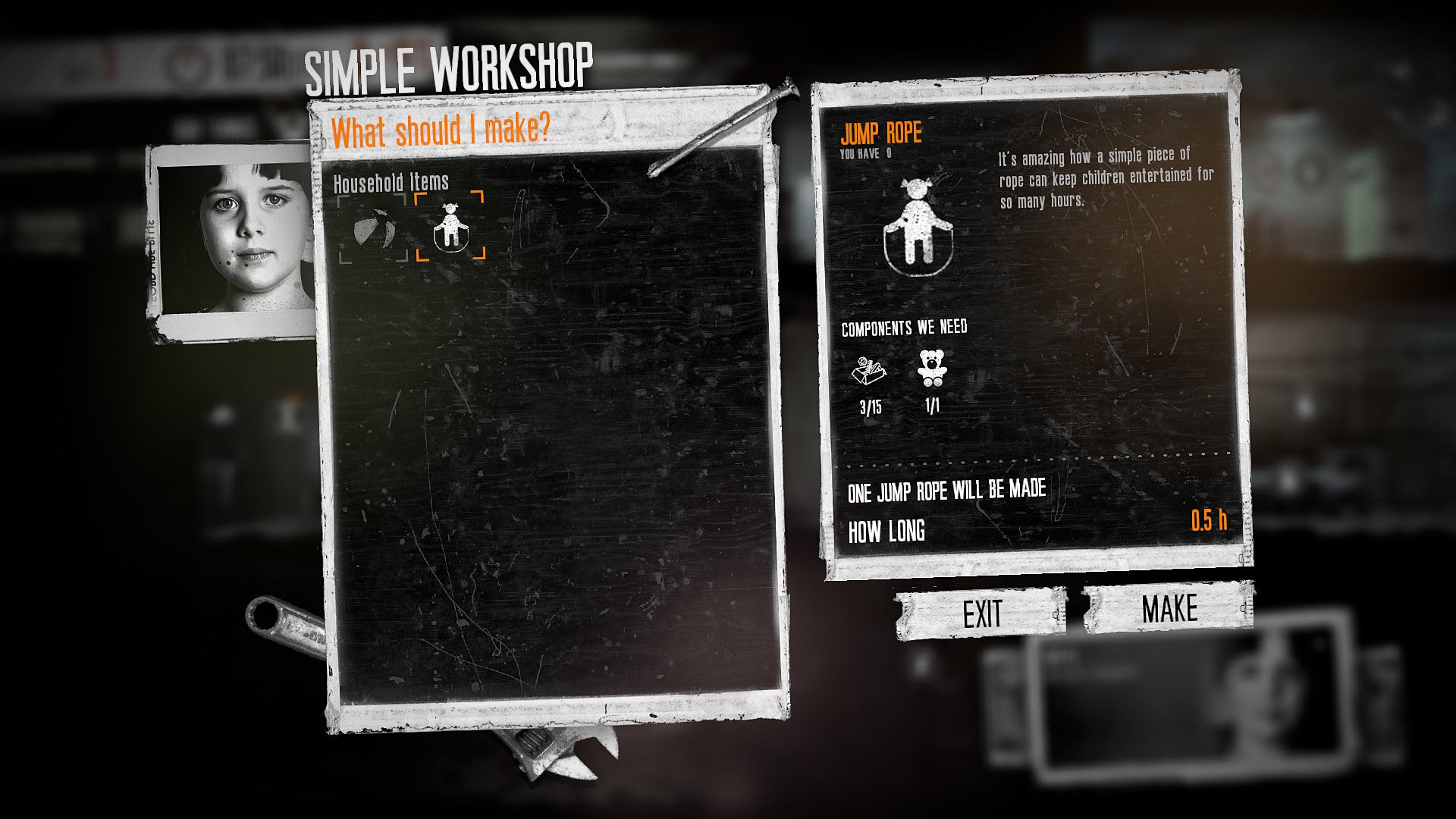 Скриншот из игры This War of Mine: The Little Ones - 12