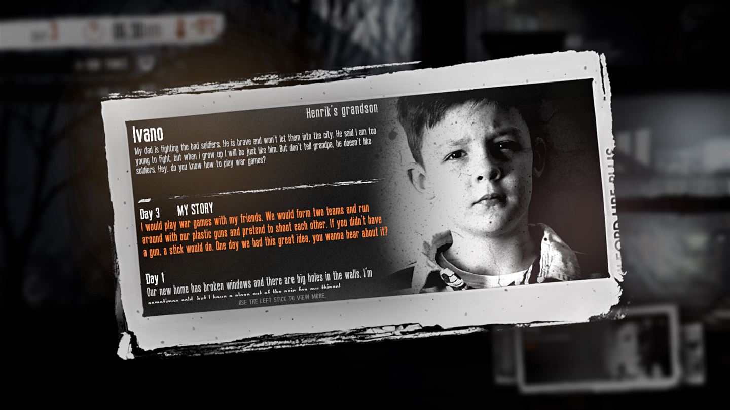 Скриншот из игры This War of Mine: The Little Ones - 39