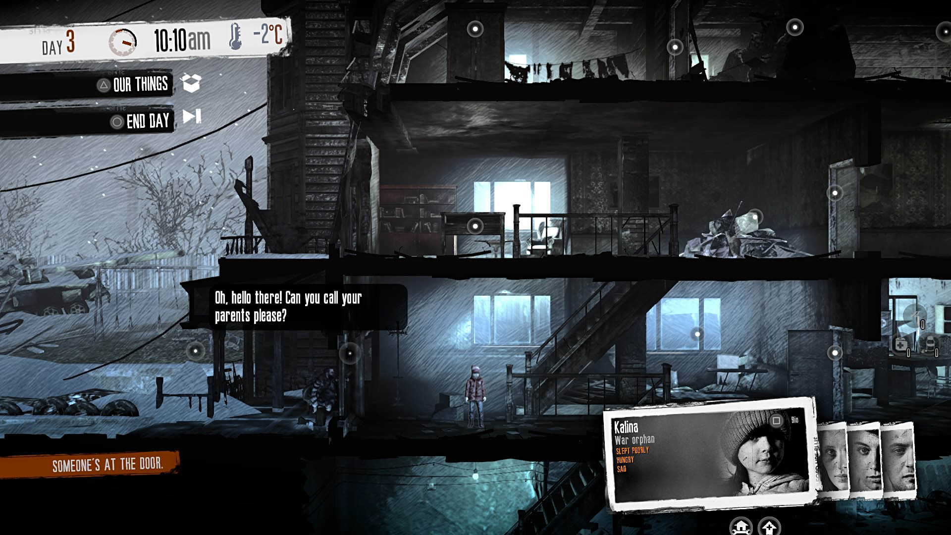 Скриншот из игры This War of Mine: The Little Ones - 40