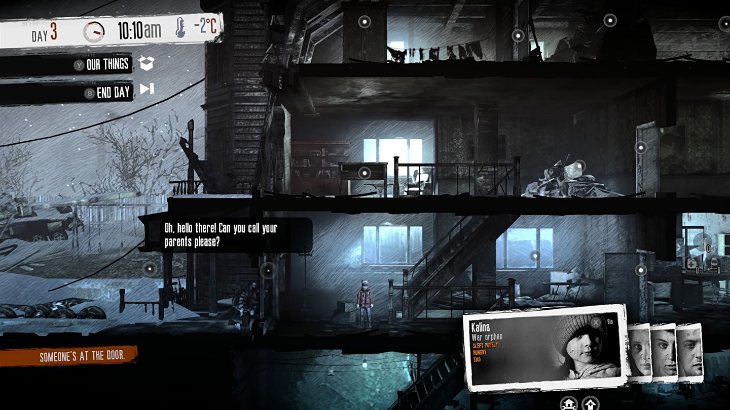 Скриншот из игры This War of Mine: The Little Ones - 35