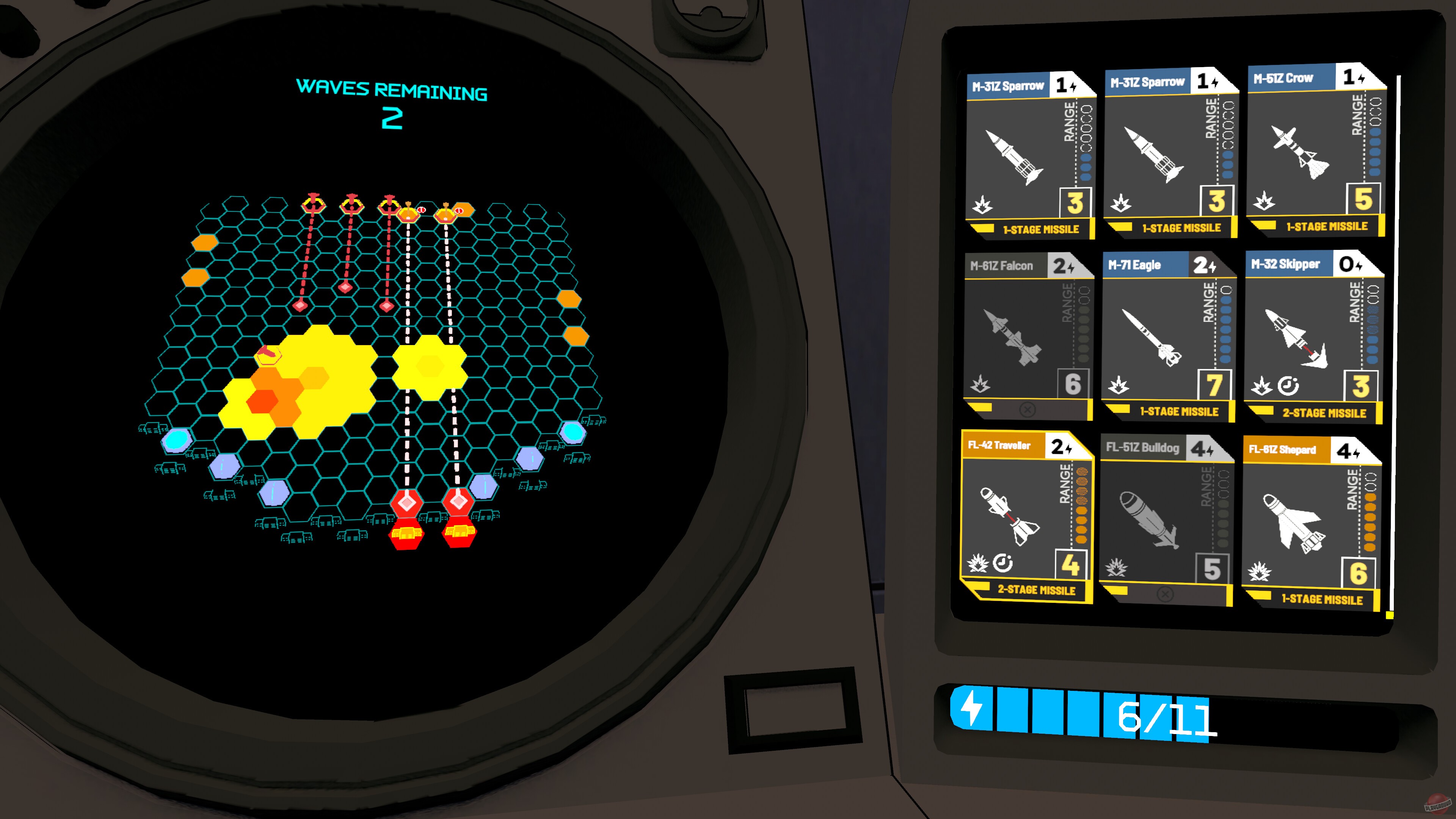 Скриншот из игры Missile Command Delta - 8