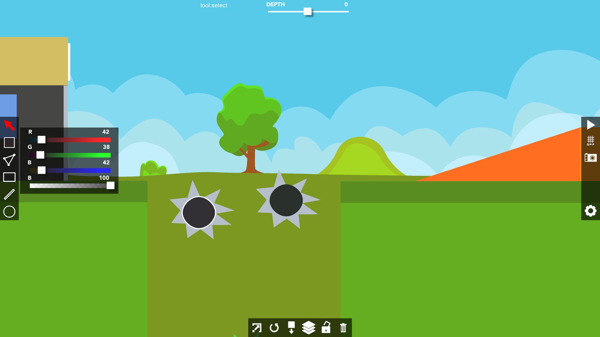 Скриншот из игры Draw Rider 2 - 6