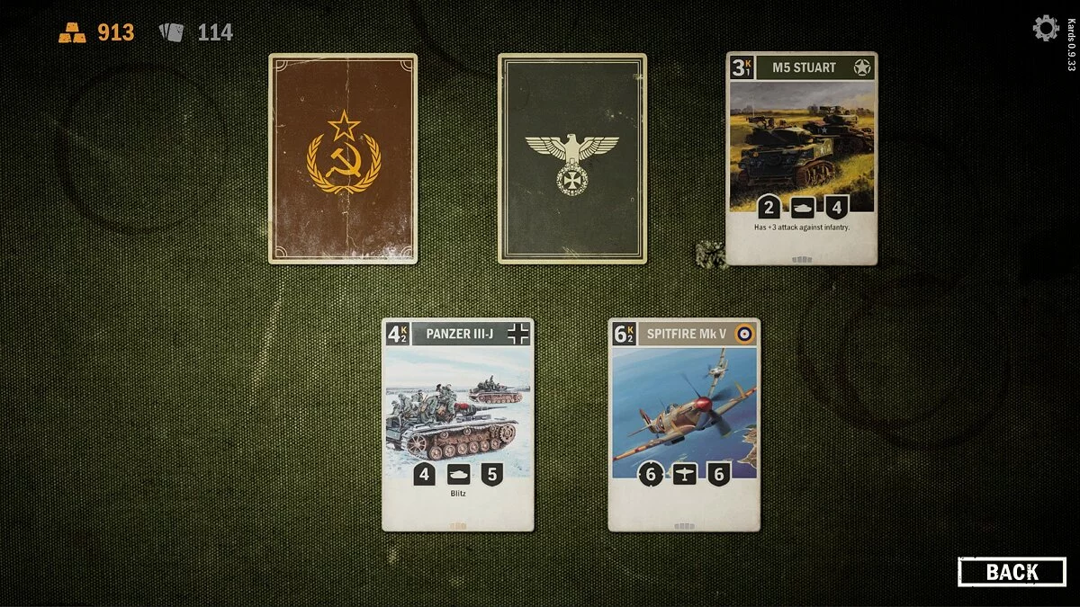 Скриншот из игры KARDS - The WWII Card Game - 3