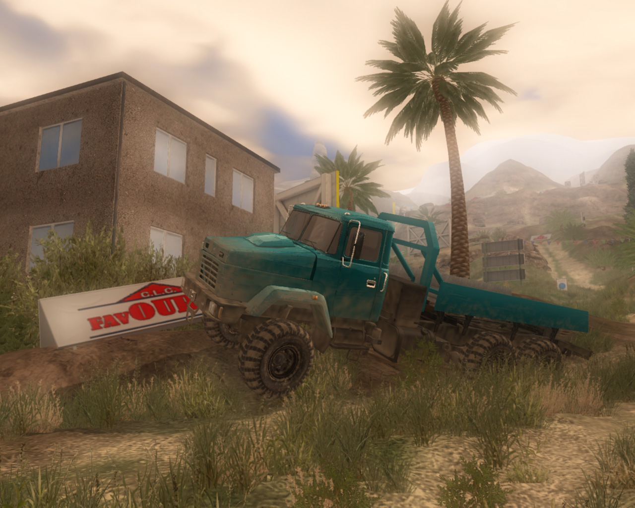 Скриншот из игры КрАЗ - 15