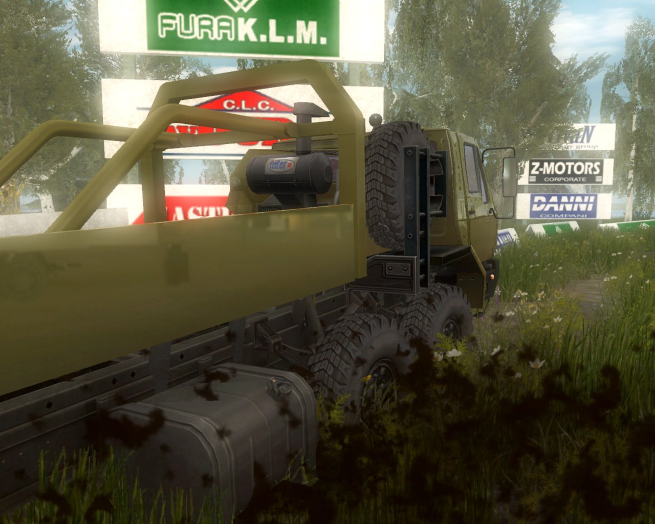 Скриншот из игры КрАЗ - 22