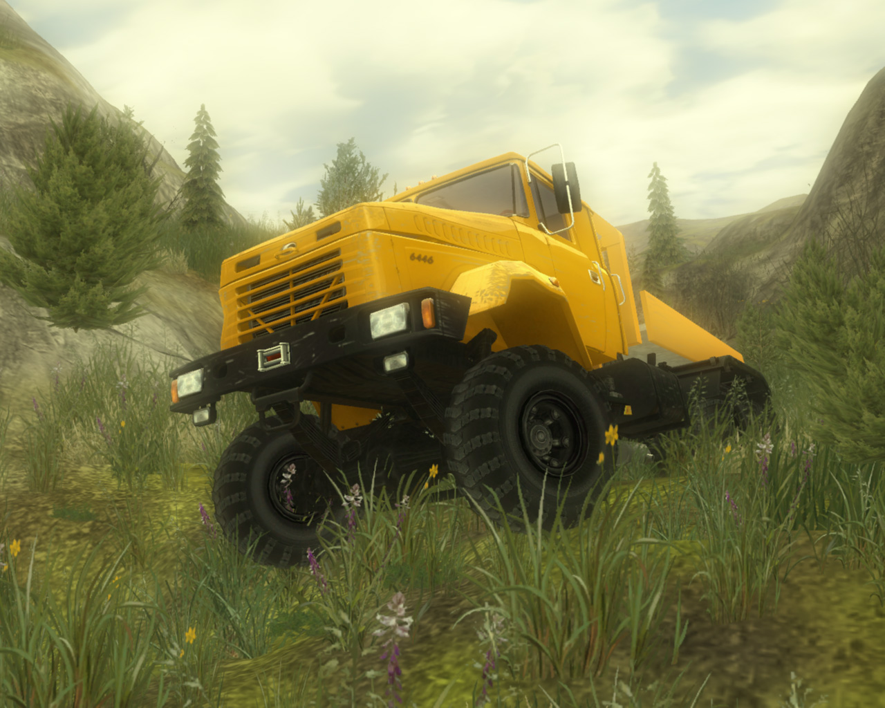 Скриншот из игры КрАЗ - 12