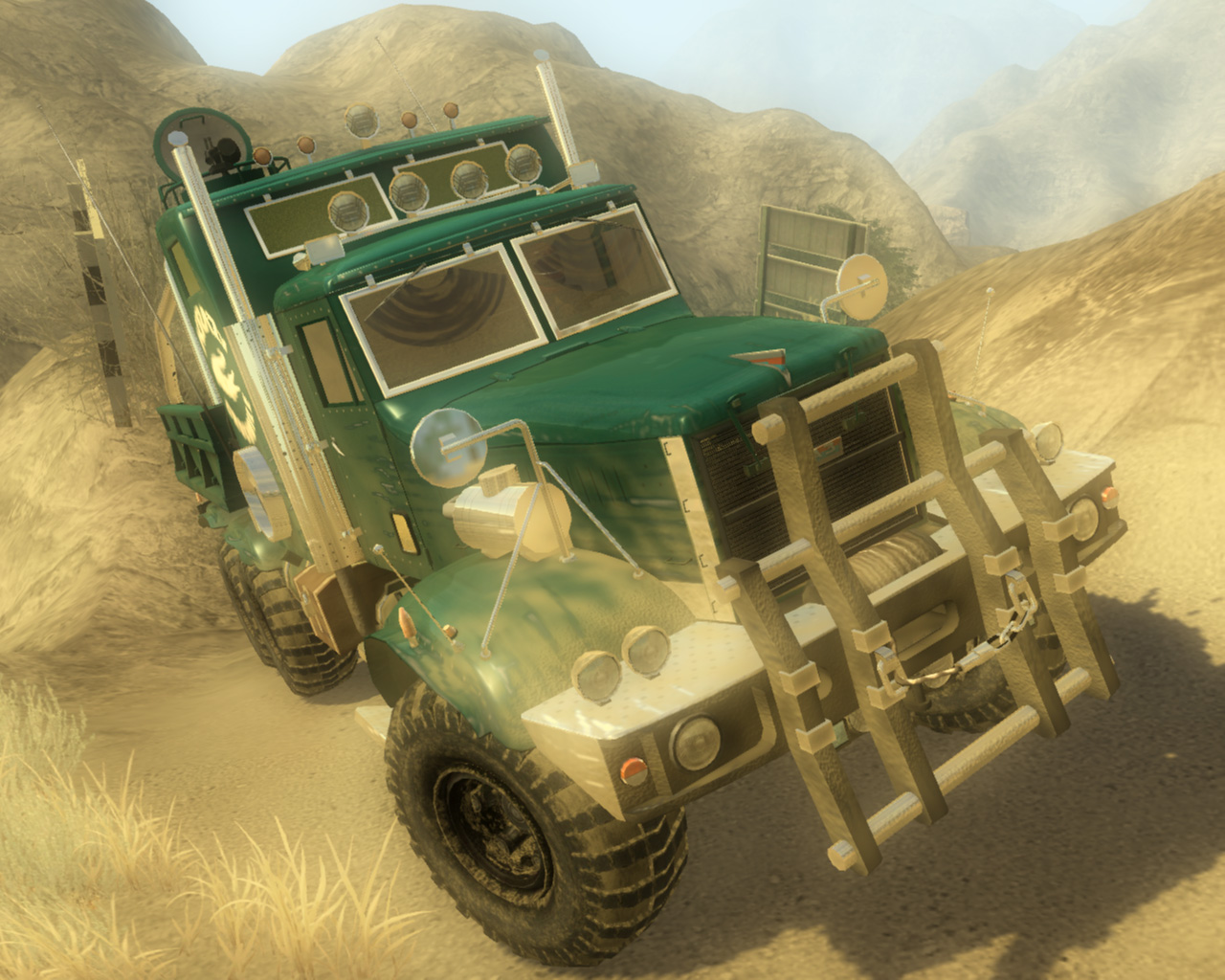 Скриншот из игры КрАЗ - 16