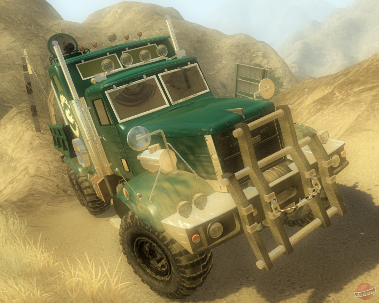 Скриншот из игры КрАЗ - 27