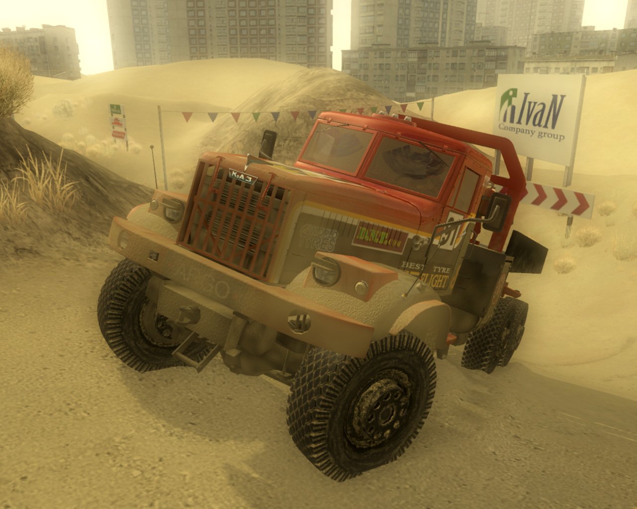 Скриншот из игры КрАЗ - 33