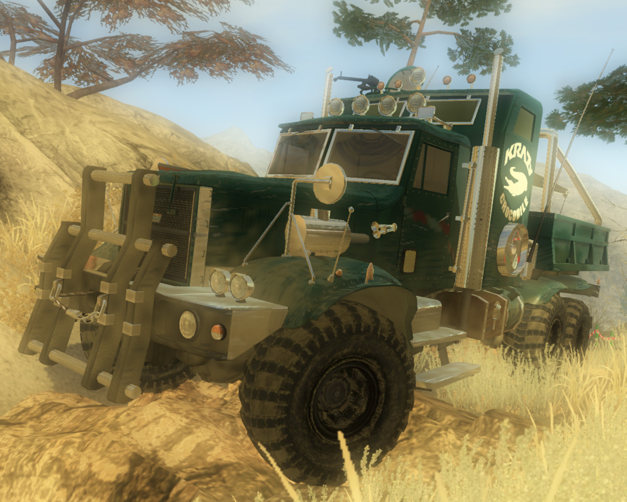 Скриншот из игры КрАЗ - 9