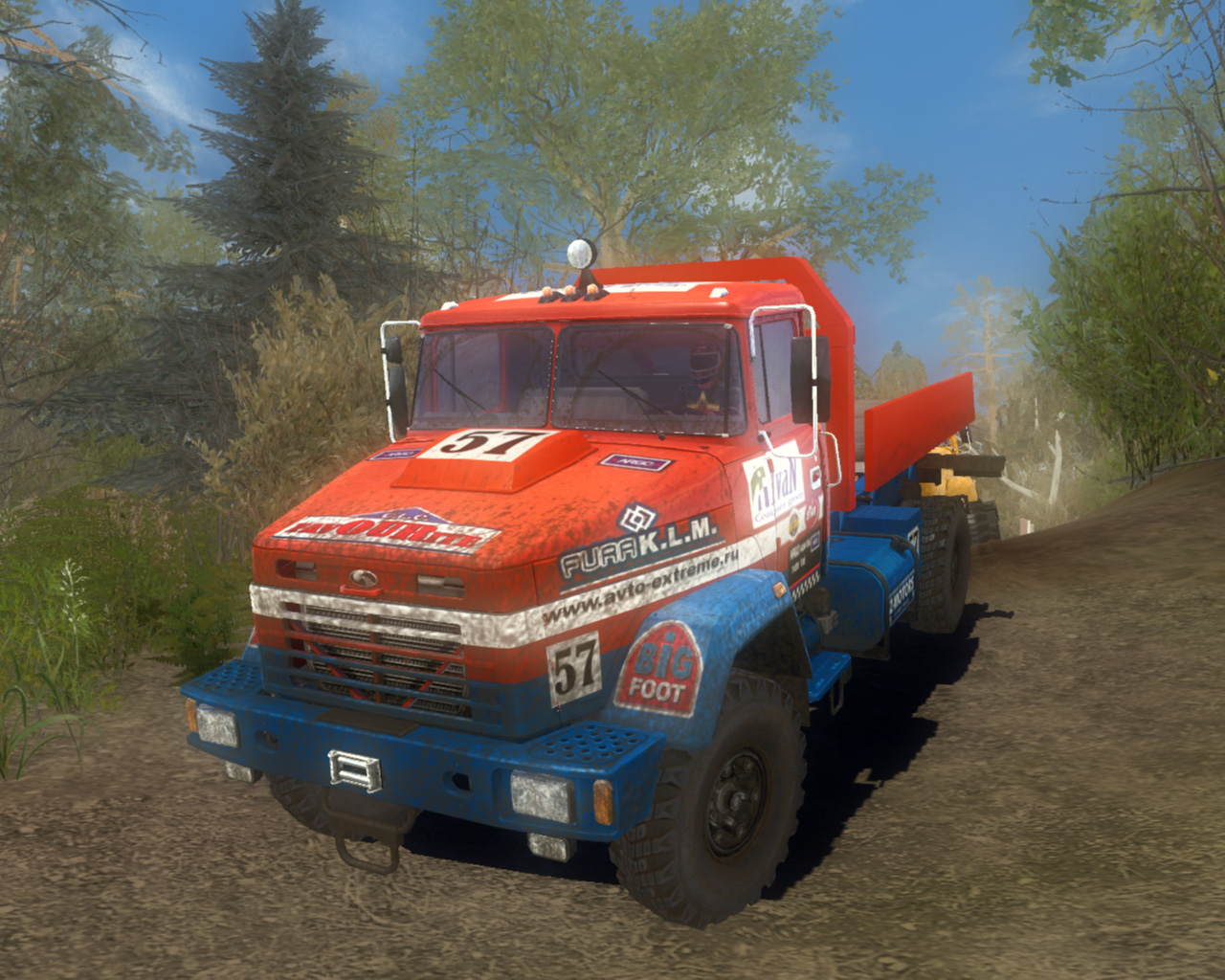 Скриншот из игры КрАЗ - 30