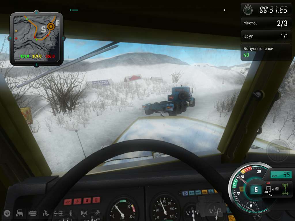 Скриншот из игры КрАЗ - 3