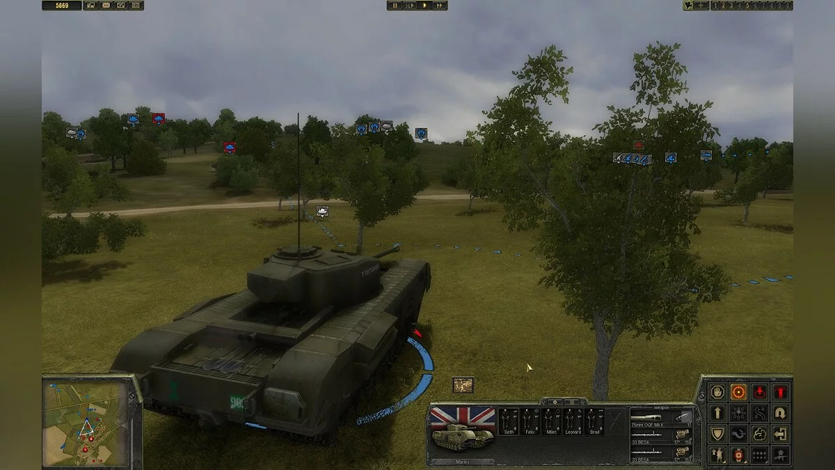 Скриншот из игры Theatre of War 2: Battle for Caen - 33