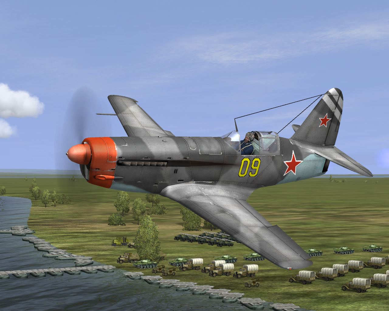 Скриншот из игры IL-2 Sturmovik: 1946 - 37