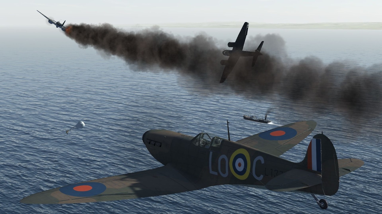 Скриншот из игры IL-2 Sturmovik: Cliffs of Dover - 46