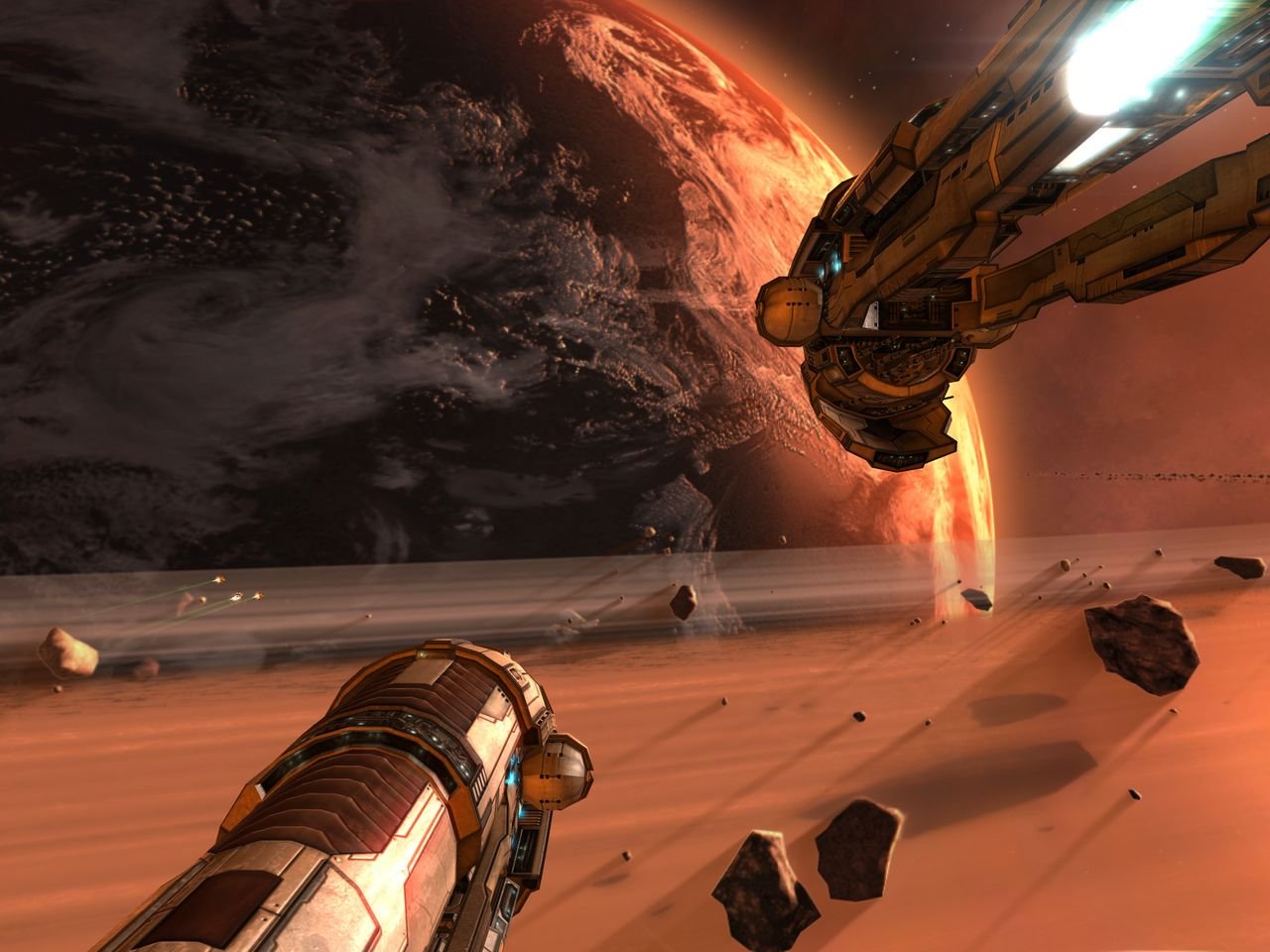 Скриншот из игры Звездные волки 3: Пепел победы - 5